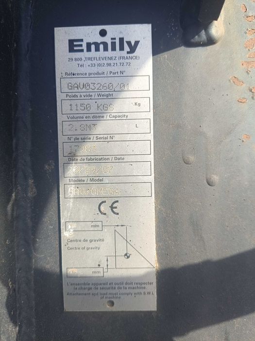 Szufla z Frezem Emily Łyżka z Frezem Emily