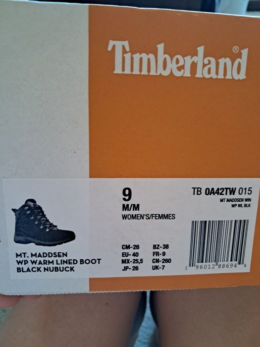 Черевики Timberland зимові жіночі