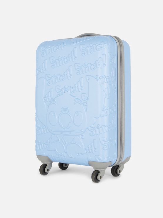 Яркий чемодан большой mickey mouse, stitch на колесах микки маус, стич