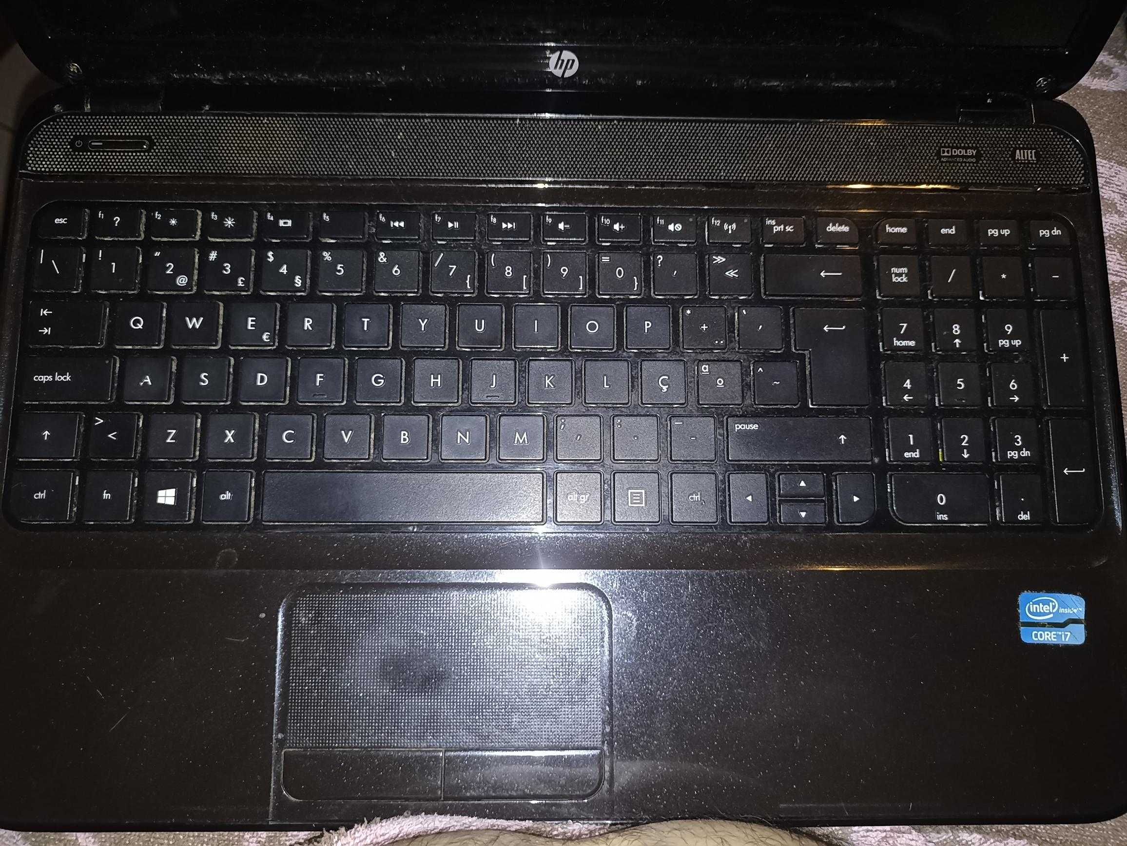 HP Pavilion G6 2208ep 8Gb de Ram, processador inter core i7 para peças