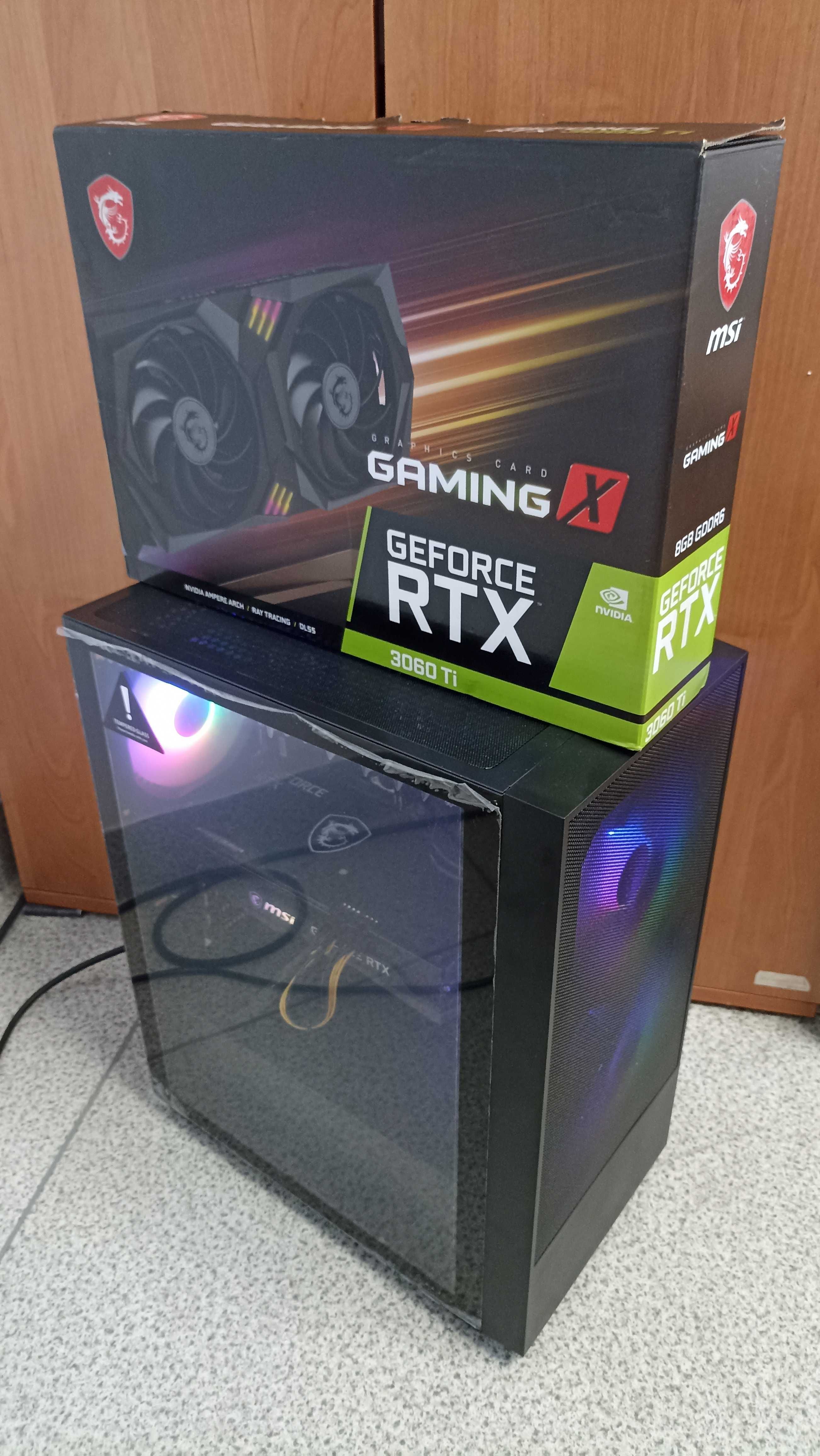 Komputer z RTX 3060Ti 8GB * i5-10600 * M.2 512GB * RAM 16GB DDR4 * W11