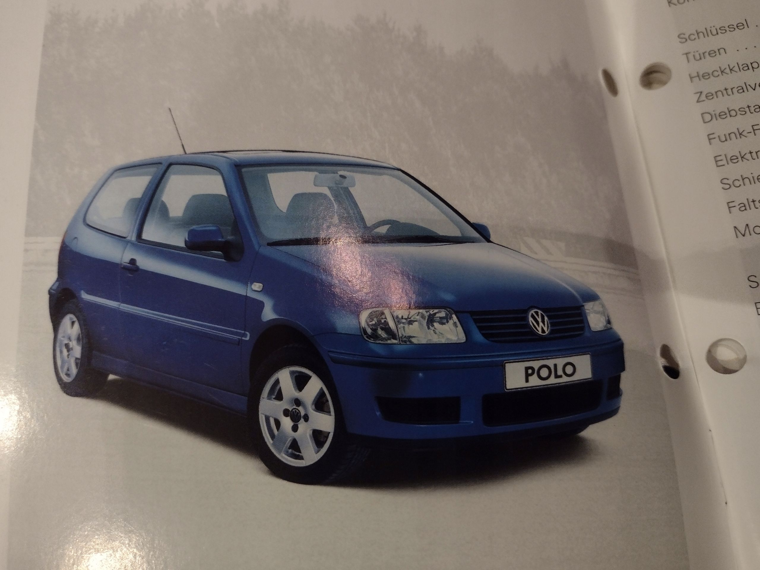 Volkswagen Polo 3 Instrukcja Książka Komplet 1999