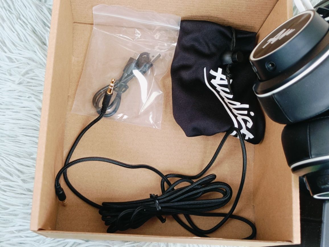 Słuchawki Audictus – Bluetooth + kabel, mikrofon