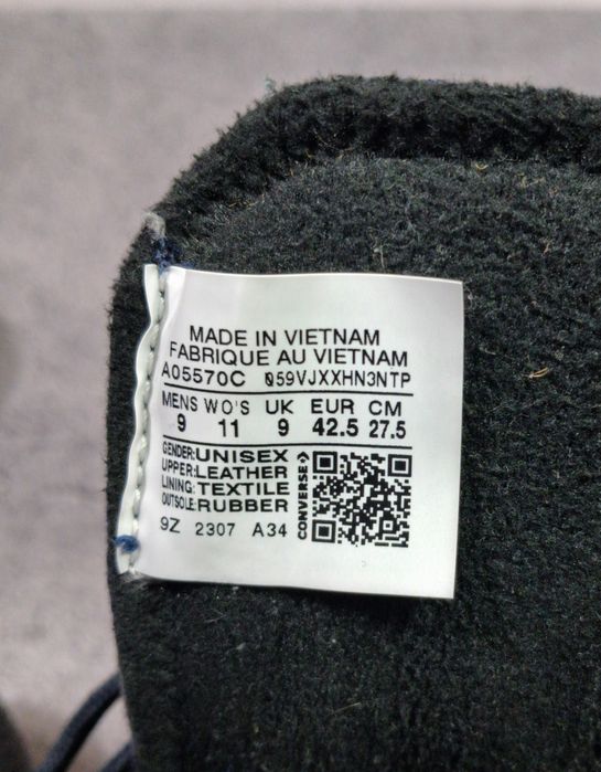 Ботинки Converse Chuck Taylor Waterproof зимние кроссовки утеплённые