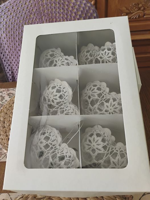 Bombki szydełkowe handmade