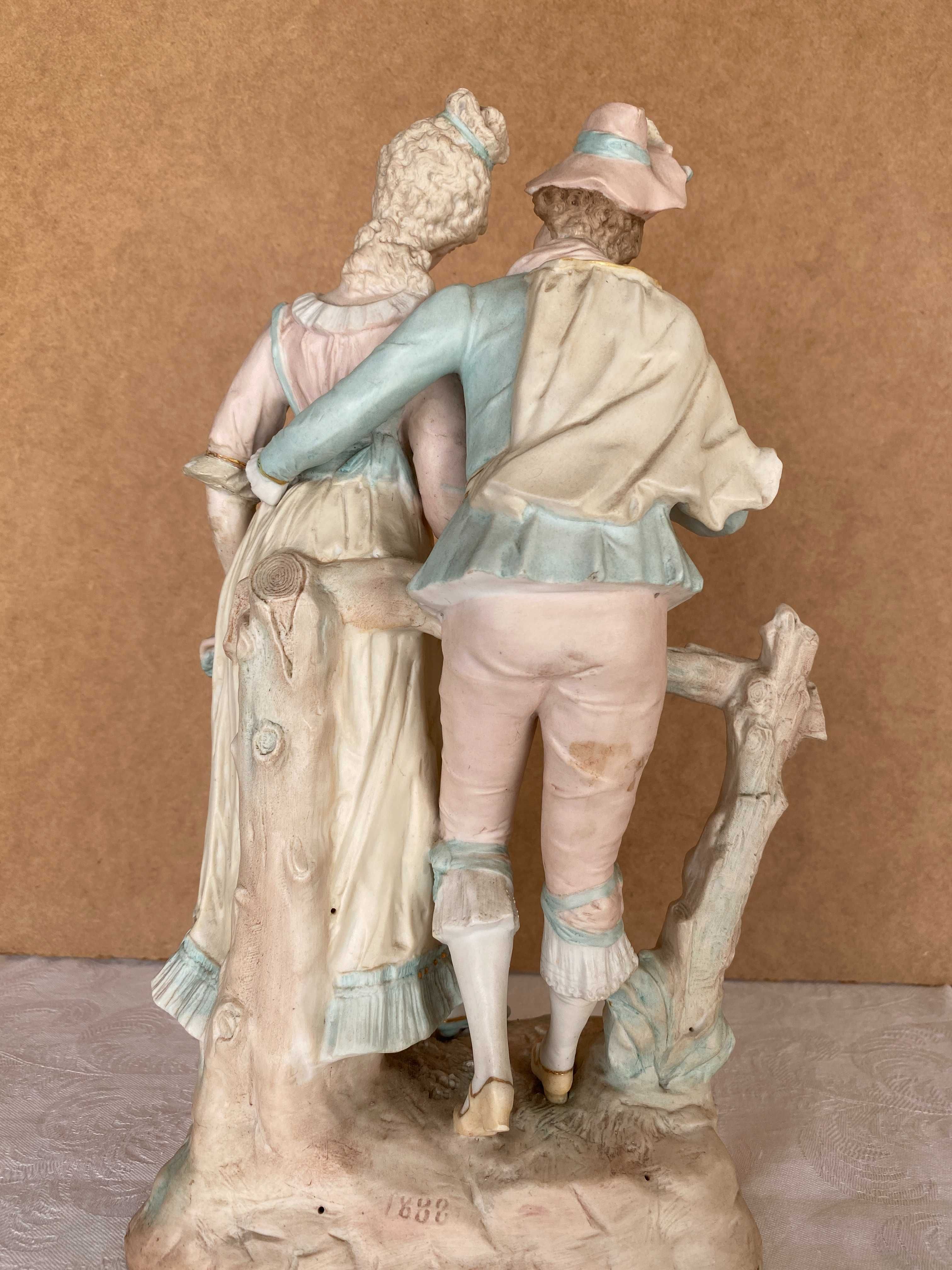 Estatuetas em porcelana de Dresden