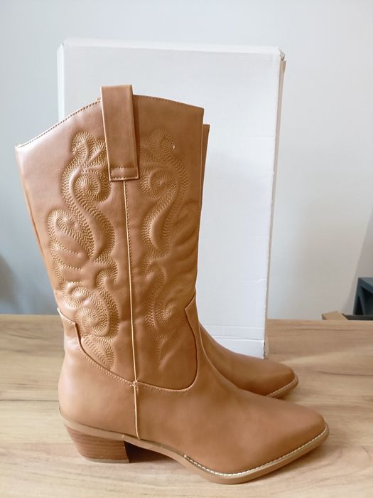 Brązowe kowbojki Anna Field EU 41