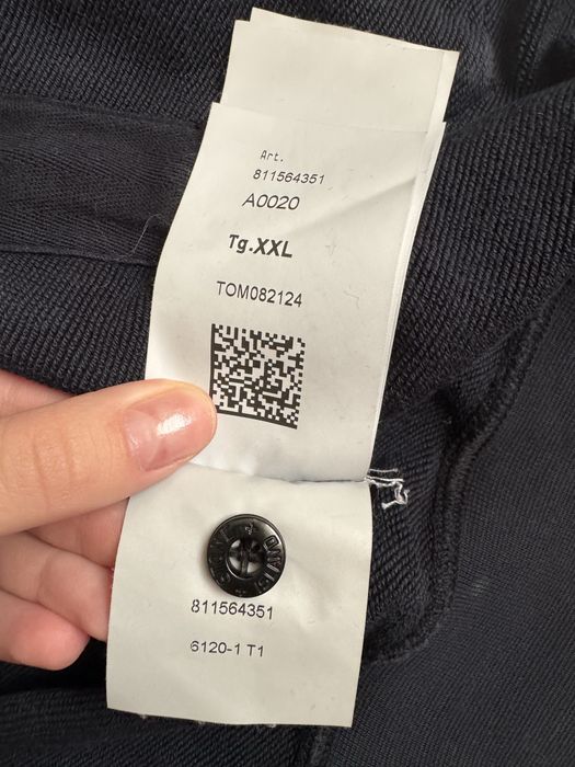 Чоловіча кофта зіп-худі Stone Island ОРИГІНАЛ