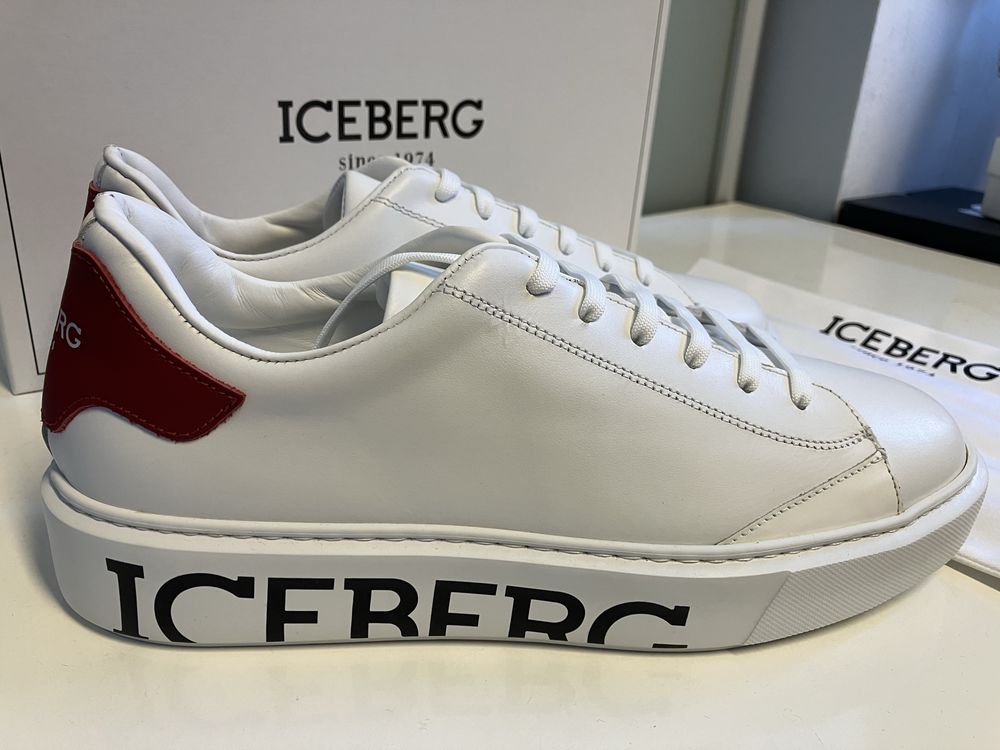 Iceberg markowe włoskie Sneakersy buty Nowe roz.42