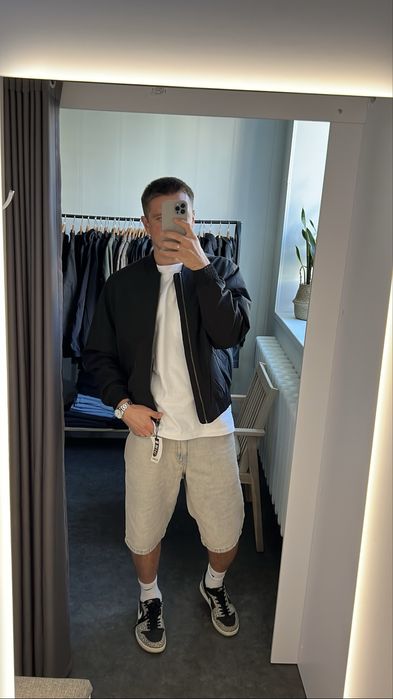 Чоловічий  бомбер вільного крою PULL&BEAR