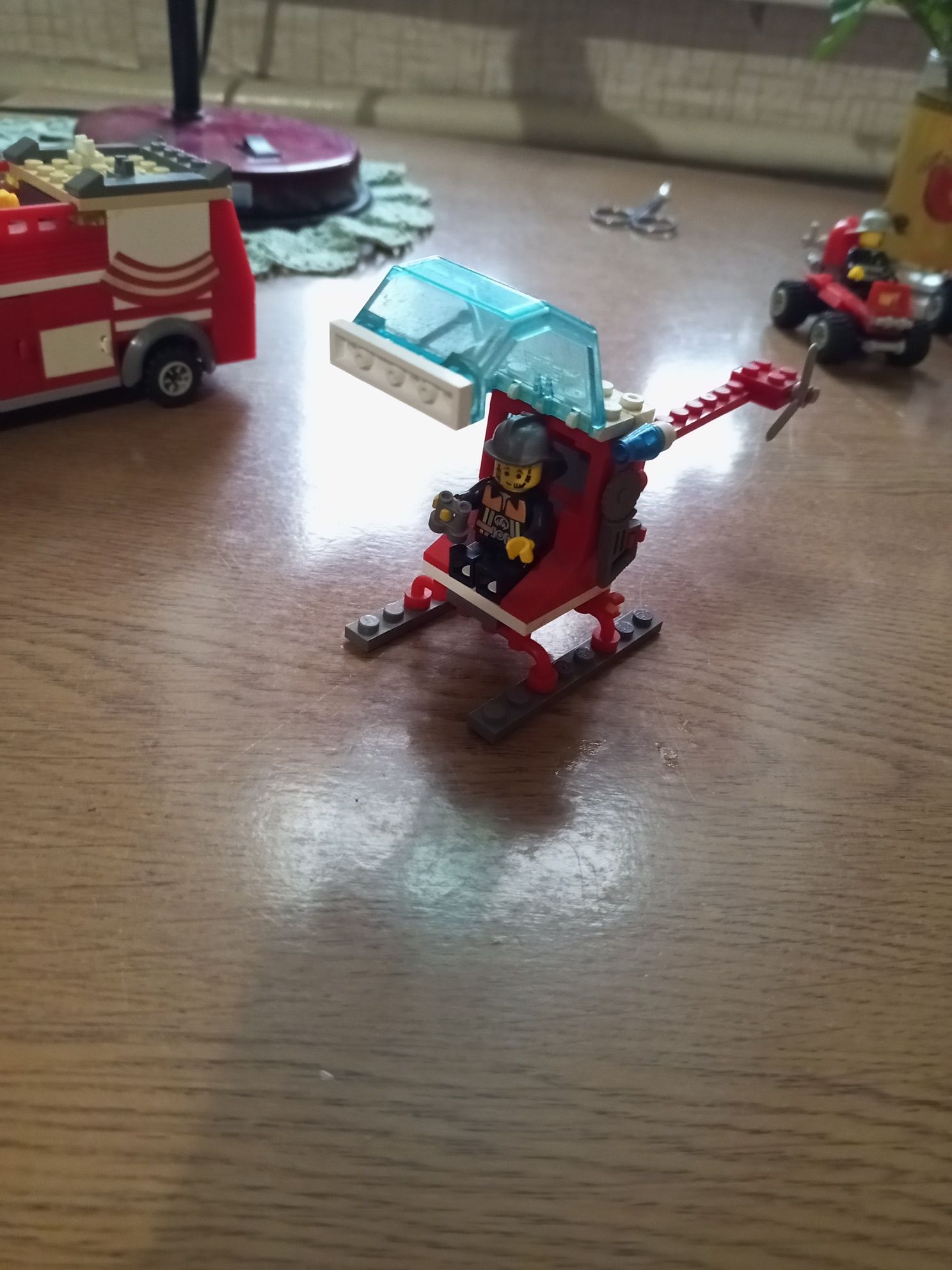 Лего  пожарные машины