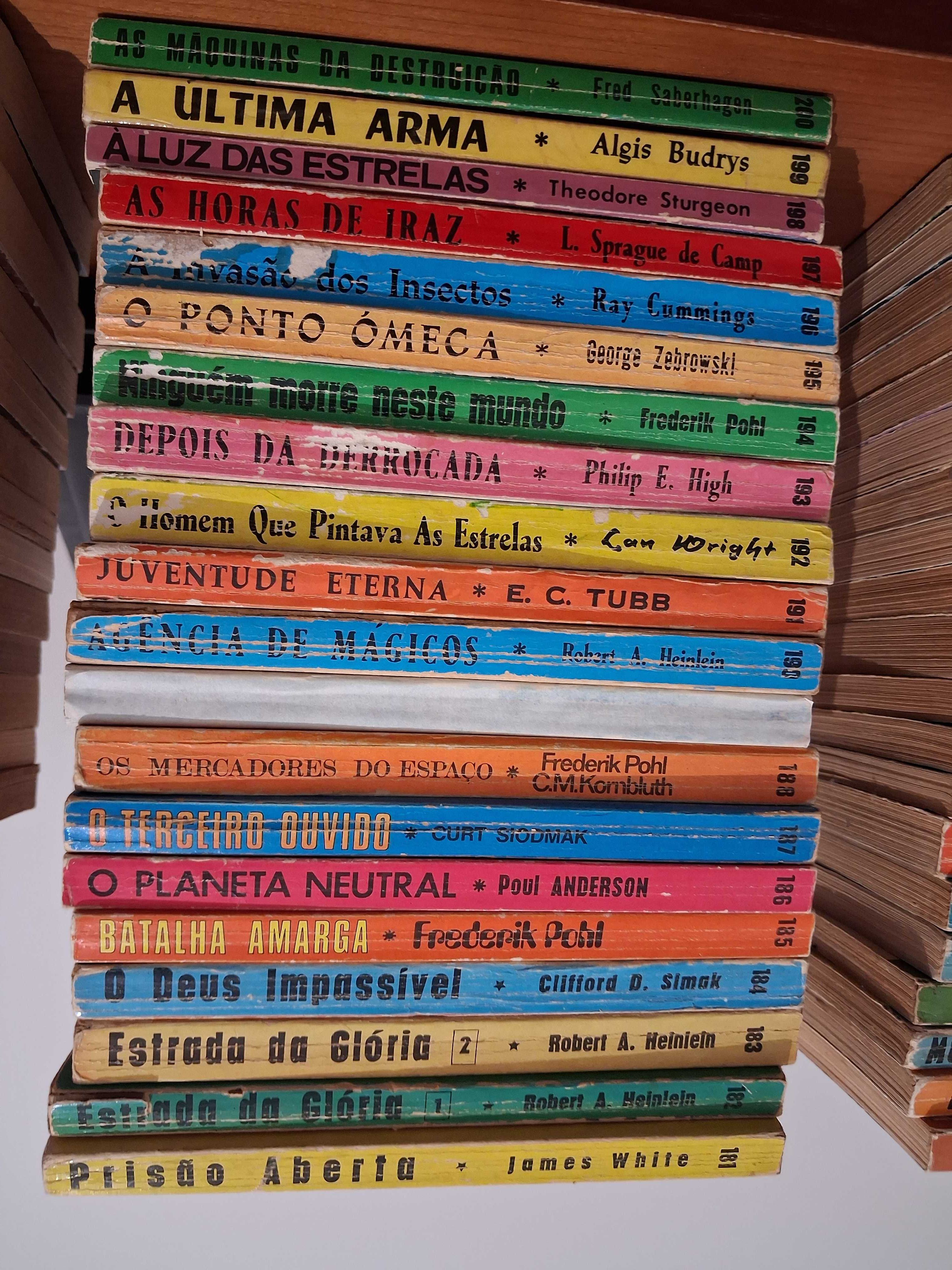 Lote de 20 livros da coleção Argonauta (2ª série, 181-200).