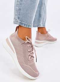 Buty Sportowe Na Ukrytym Koturnie Croft Pink