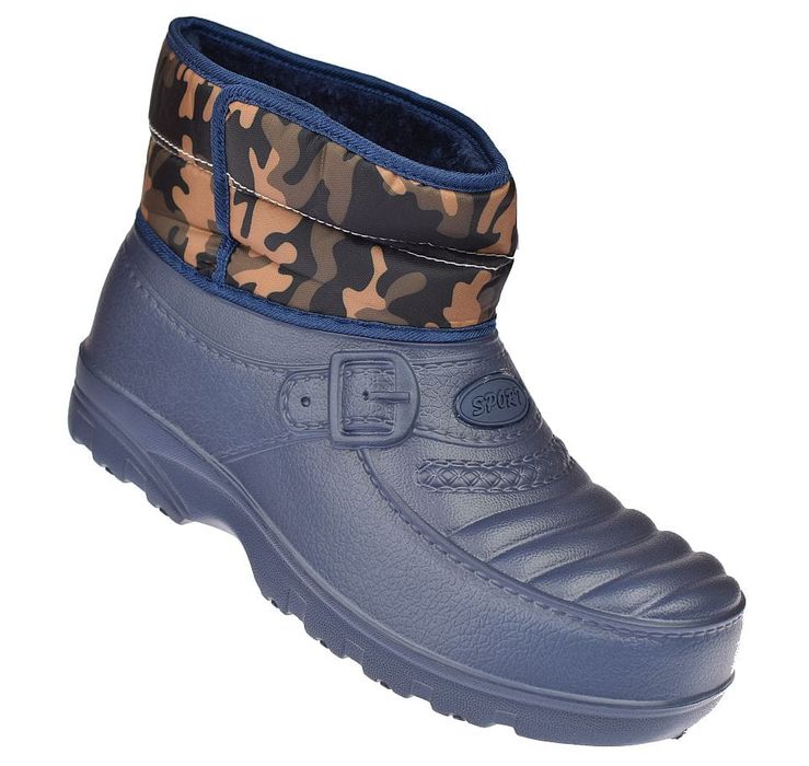 Kalosze ocieplane lekkie śniegowce na rzepy 4773-8 nv roz. 43