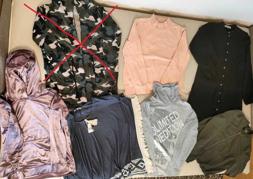 Zestaw bluz młodzieżowych/damskich