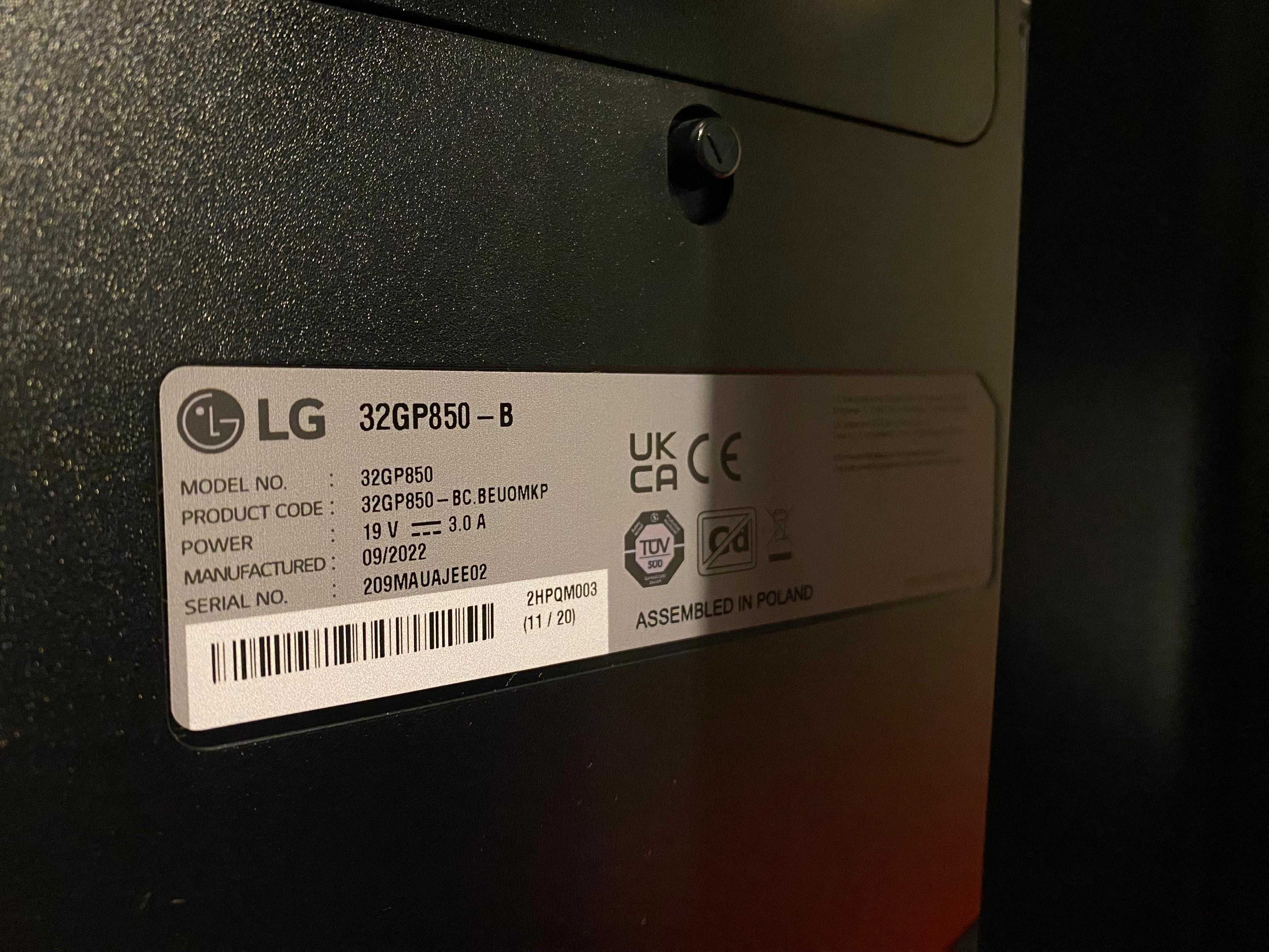 Monitor LG UltraGear 32GP850-B