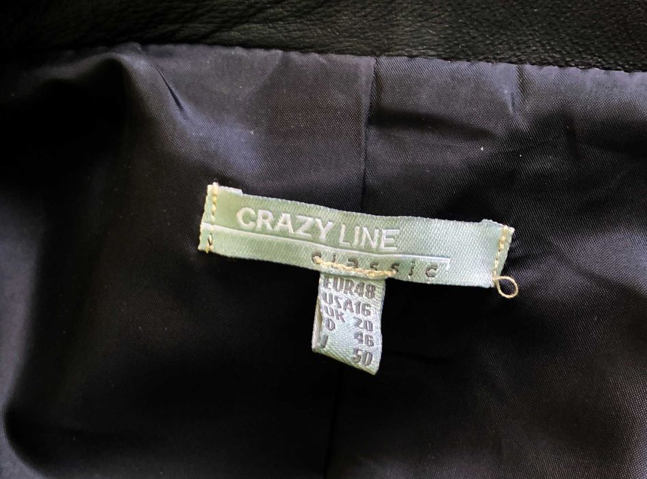 Пиджак женский кожаный