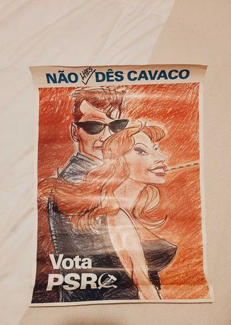 Cartaz/Poster Partido Socialista Revolucionário (PSR)