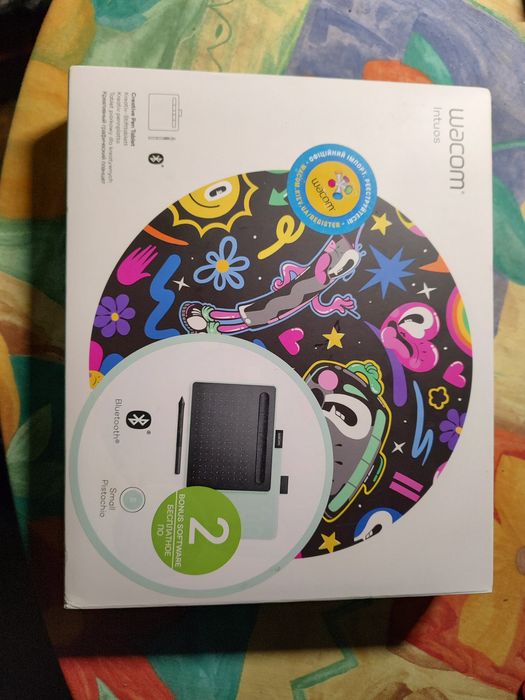 Графічний планшет Wacom Intuos S Bluetooth (Фісташковий)