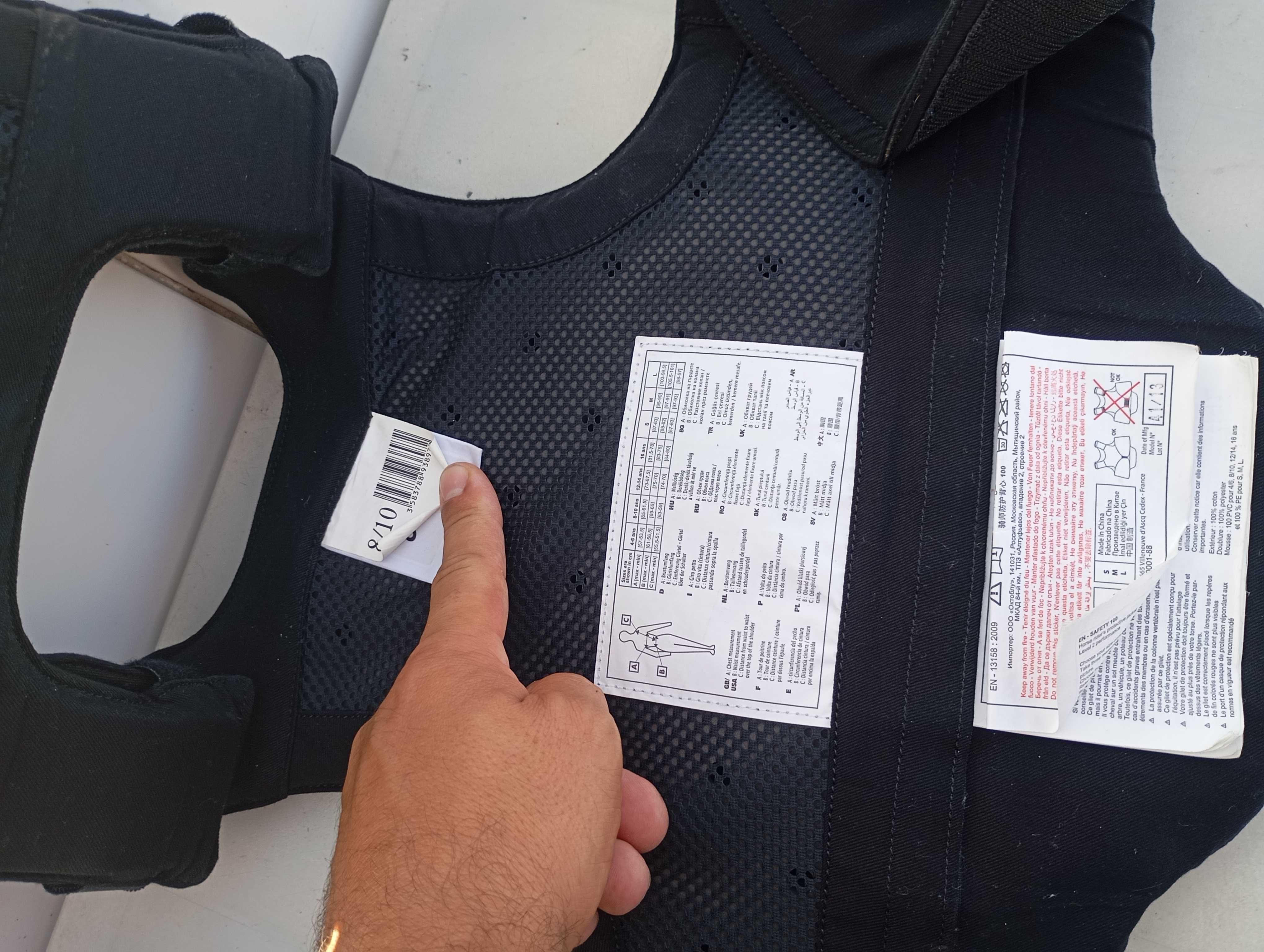 Kit equitação de criança