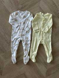 Zestaw dwupak śpiochy pajacyk piżama 80/86 So Cute Fred&Flo