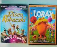 2 Filmy na DVD - Disco Robaczki, LORAX