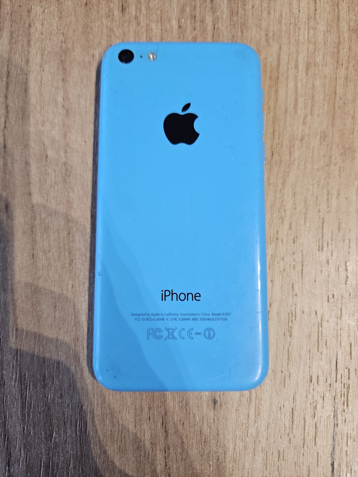 IPHONE 5C niebieski
