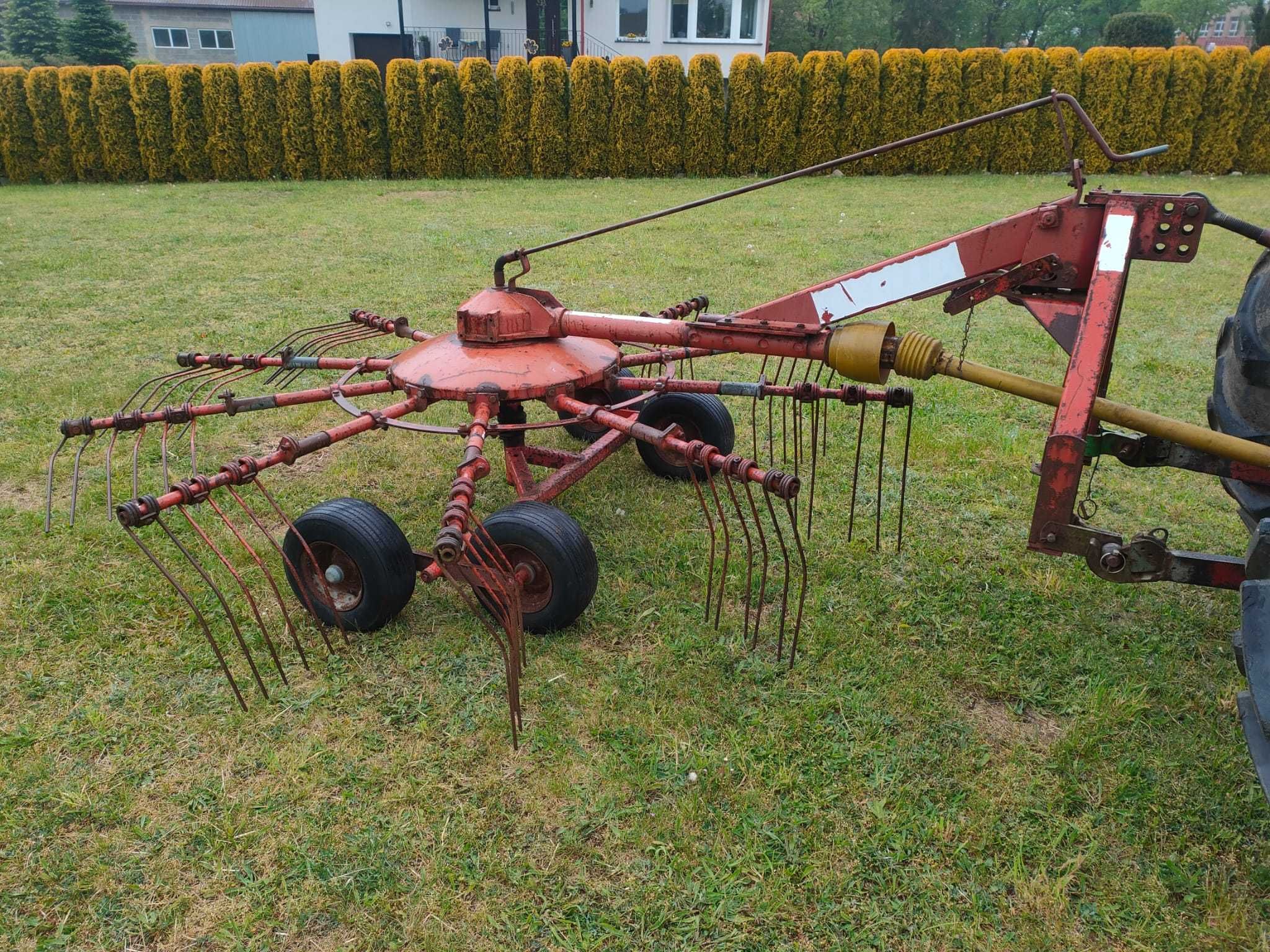 Zgrabiarka Fella TS 335 tandem szerokie koła przetrząsarka przewracark