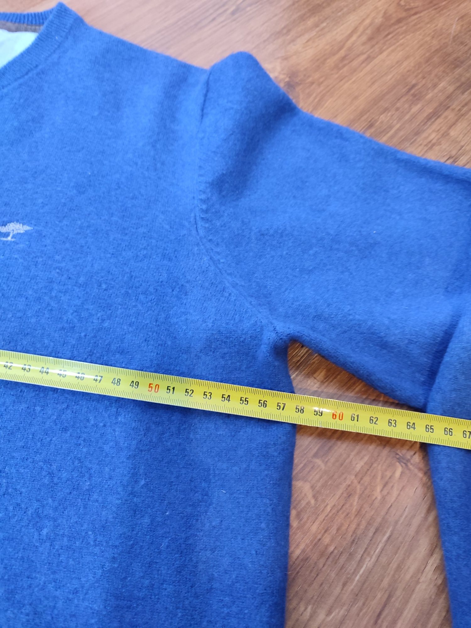 Sweter męski XL wełna kaszmir