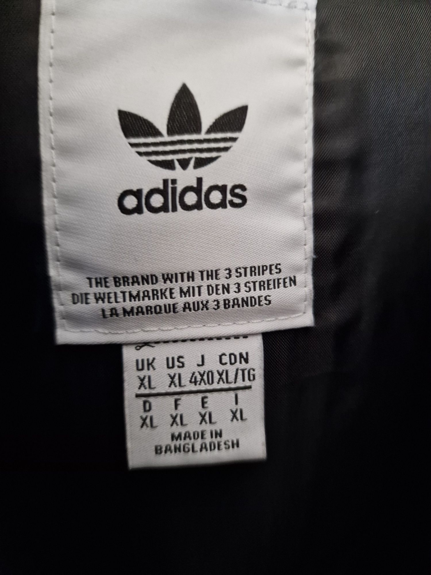Adidas orginals zimowa męska kurtka z kapturem z futrem xl ciepła