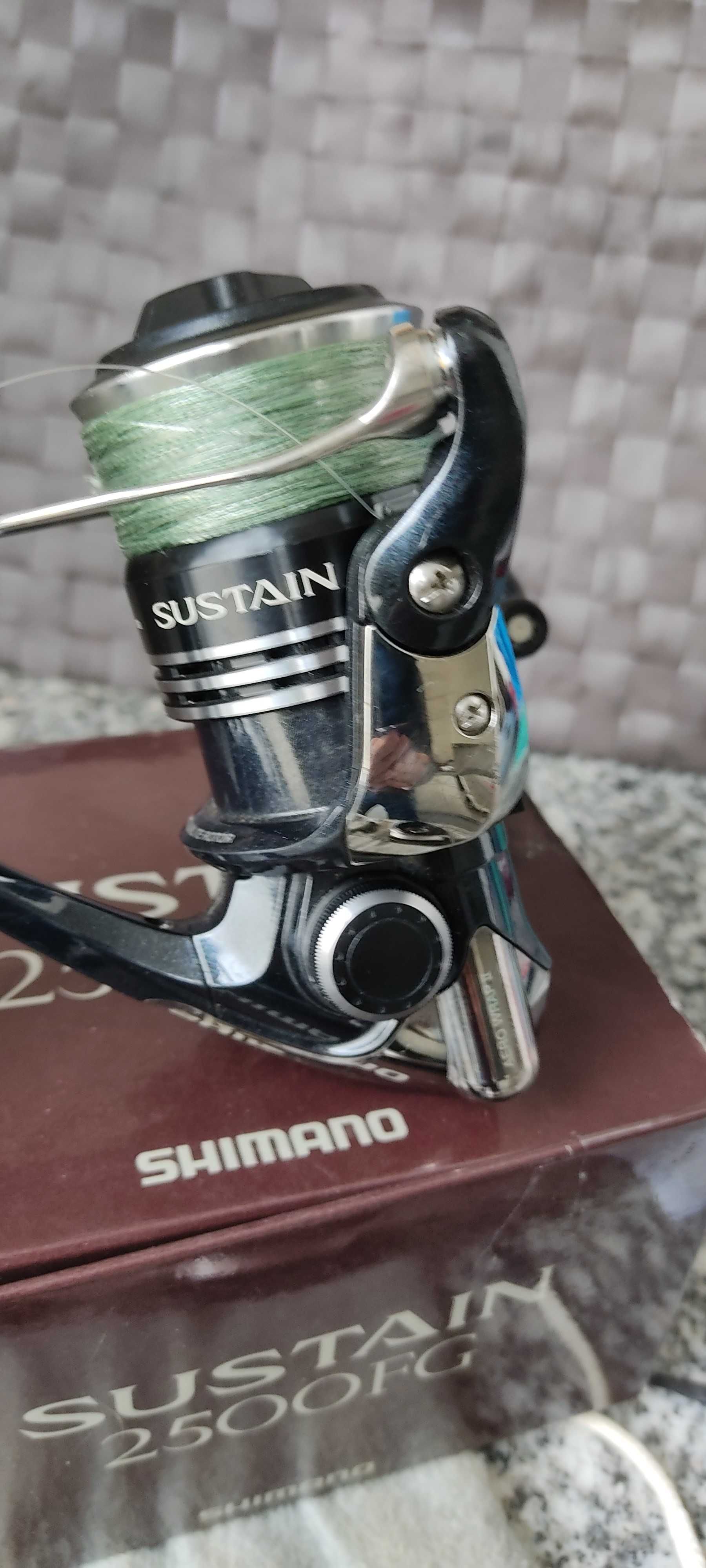 Carreto de spinning Shimano SUSTAIN 2500 FG