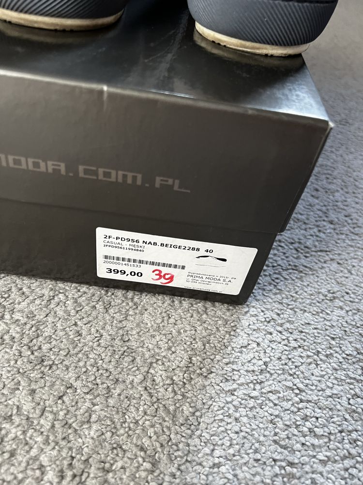 Buty męskie Prima Moda r. 40 skóra