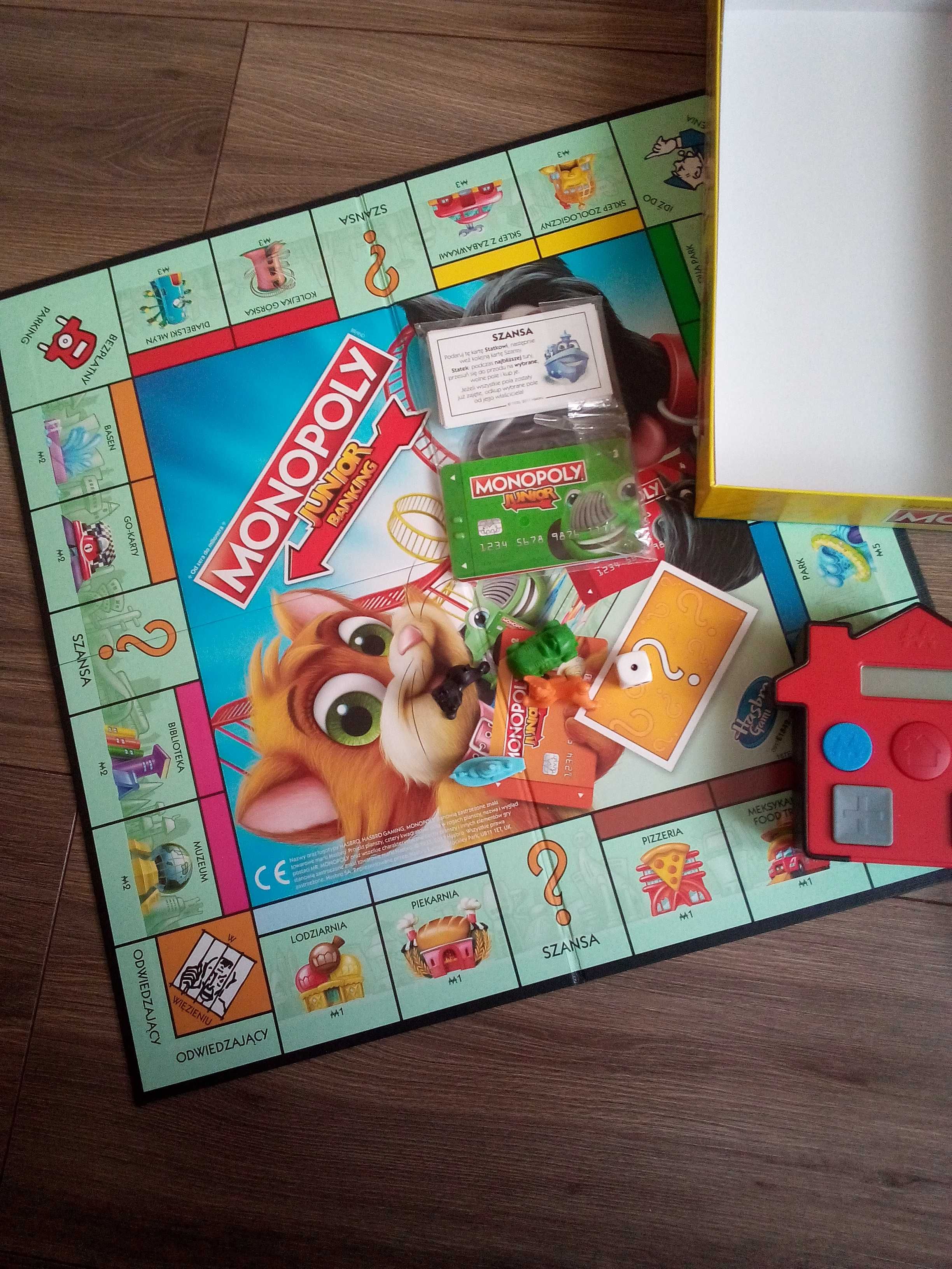 Gra planszowa Monopoly Junior Banking