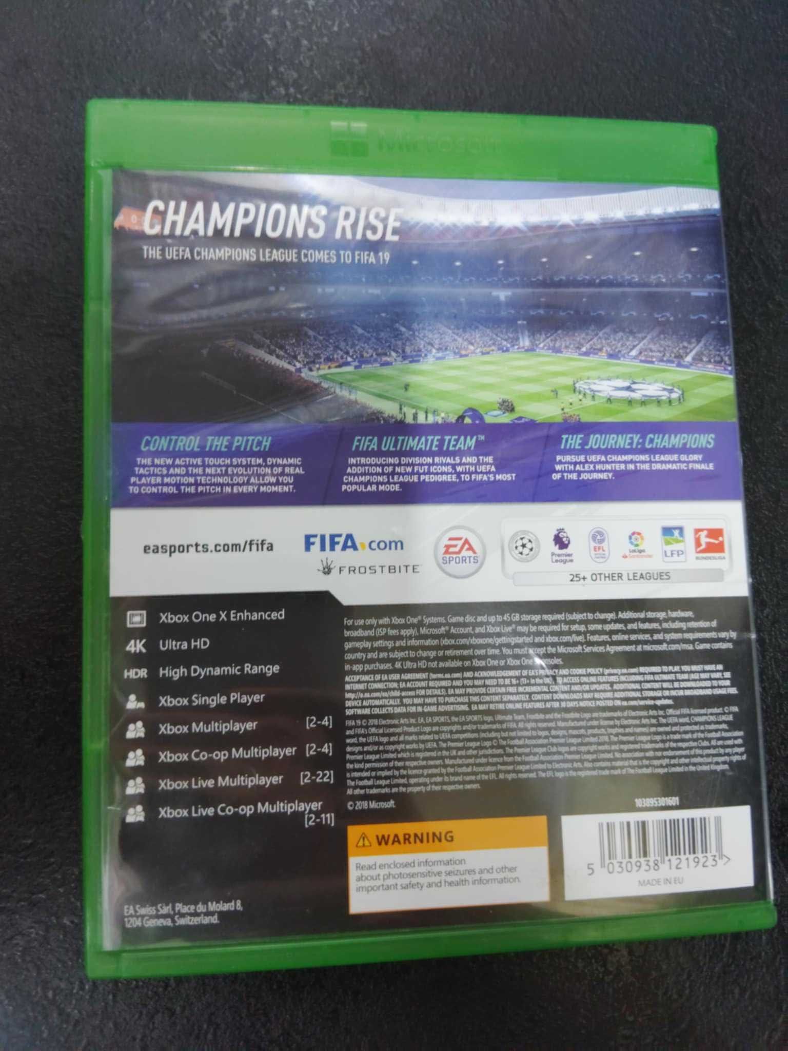 FIFA 19 Xbox One gra po Angielsku