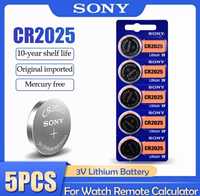 5 pilhas Sony CR 2032