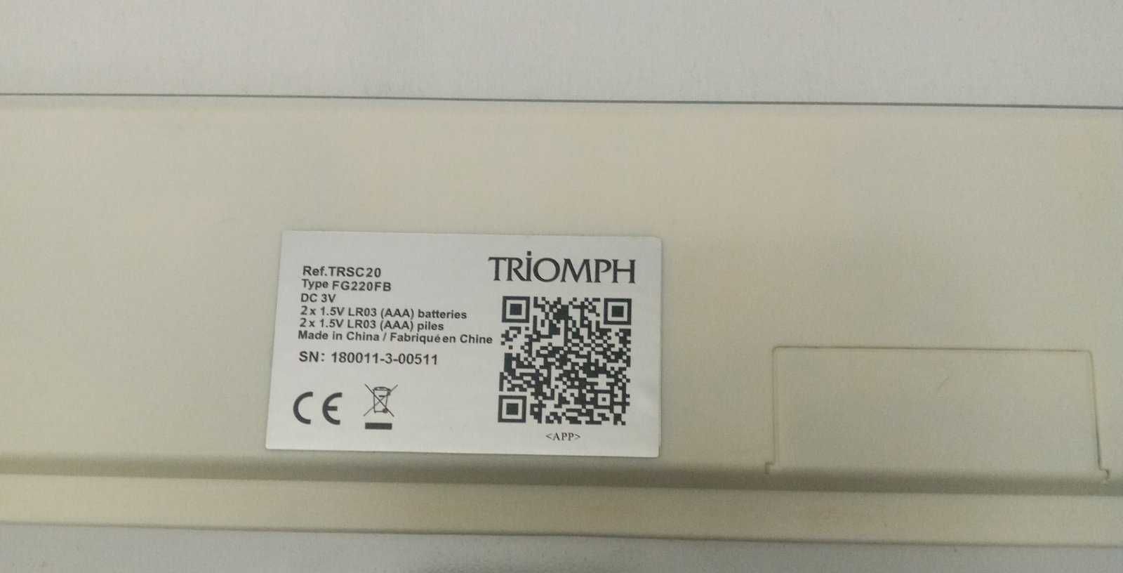 Весы напольные triomph  из Европы
