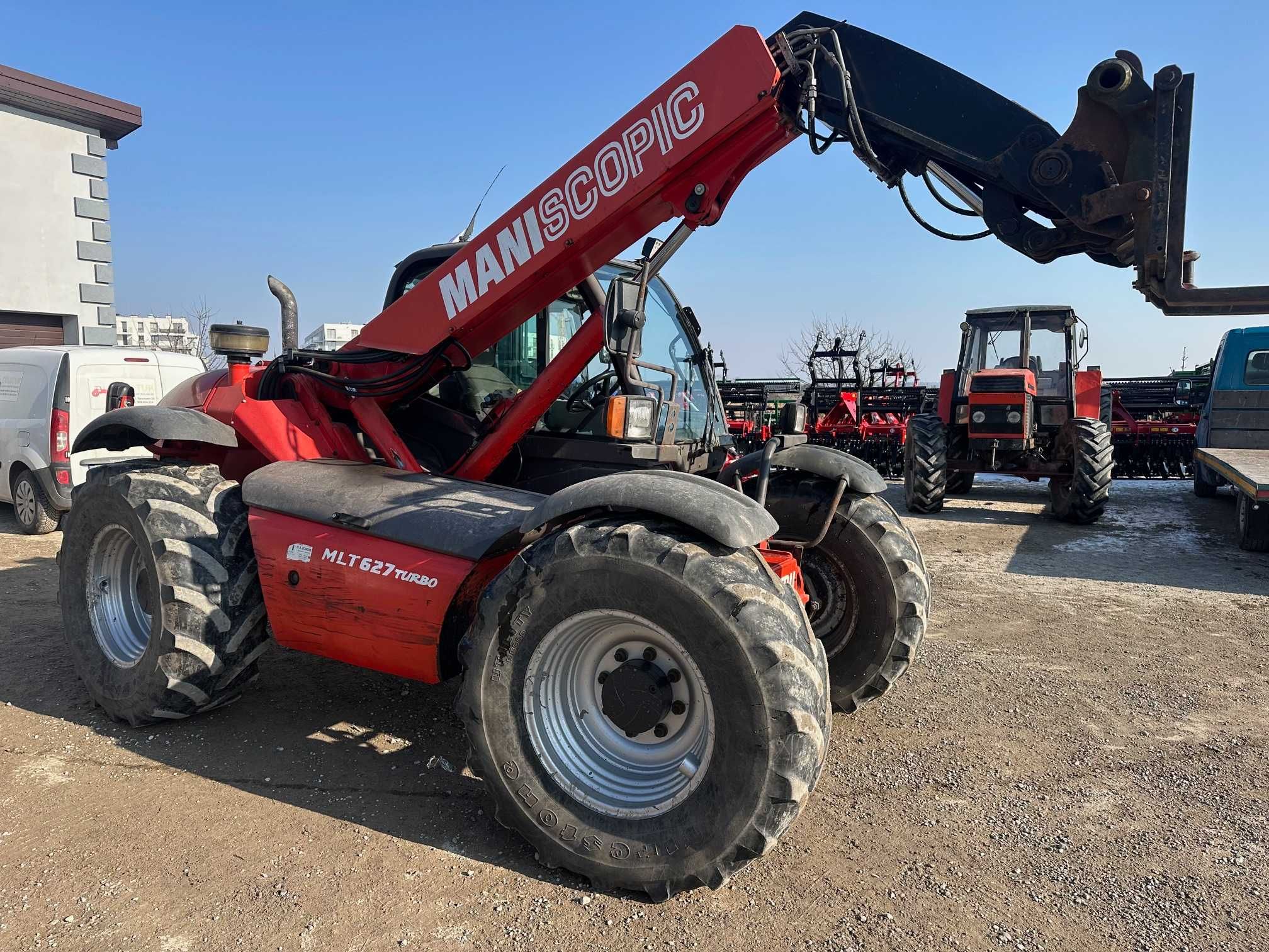 Manitou MLT 627 Turbo LSU! Stan BDB! Ładowarka teleskopowa JCB