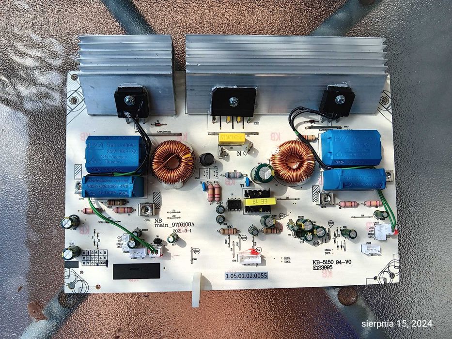 Płyta indukcyjna Cooke&Lewis CLIND60 4 strefy - kompletna elektronika