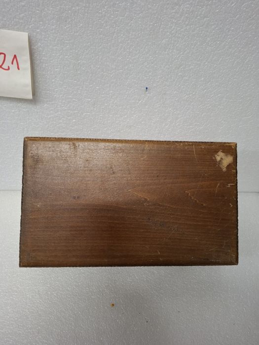 Szkatułka drewniana vintage