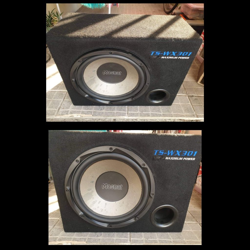 Subwoofer Magnat de 12 polegadas para som carro