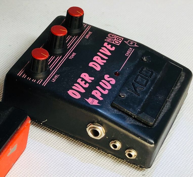 Efekt gitarowy - Over Drive Plus z lat 80-tych