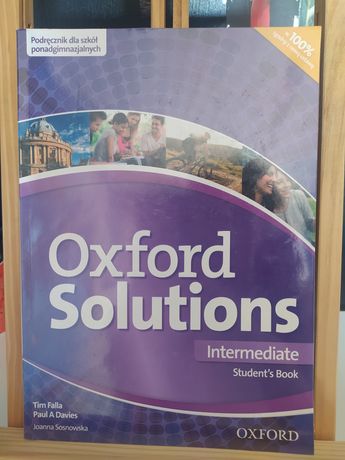 Oxford Solutions Intermediate Student's Book