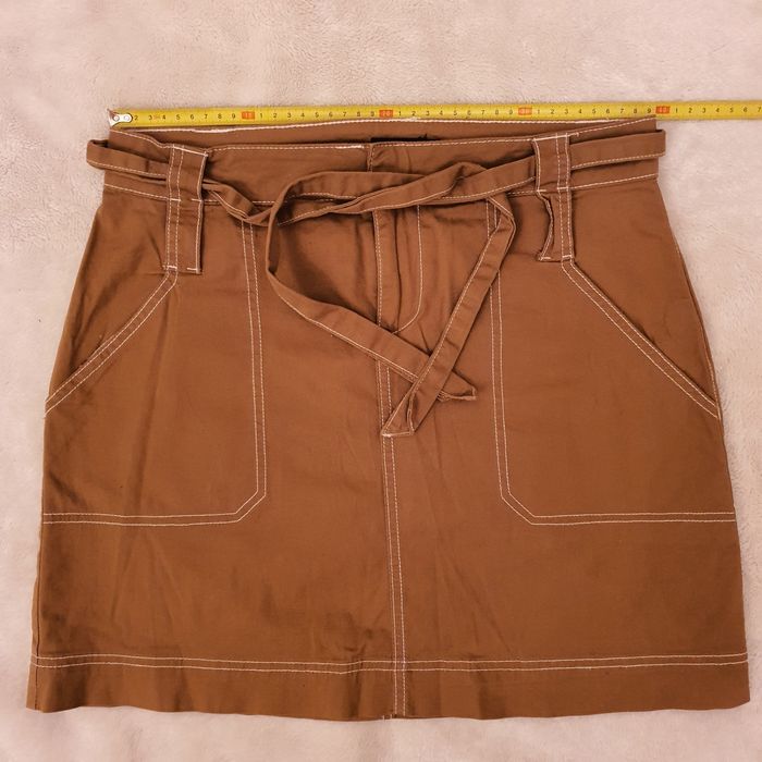 Spódnica in extenso , brąz r.38, M