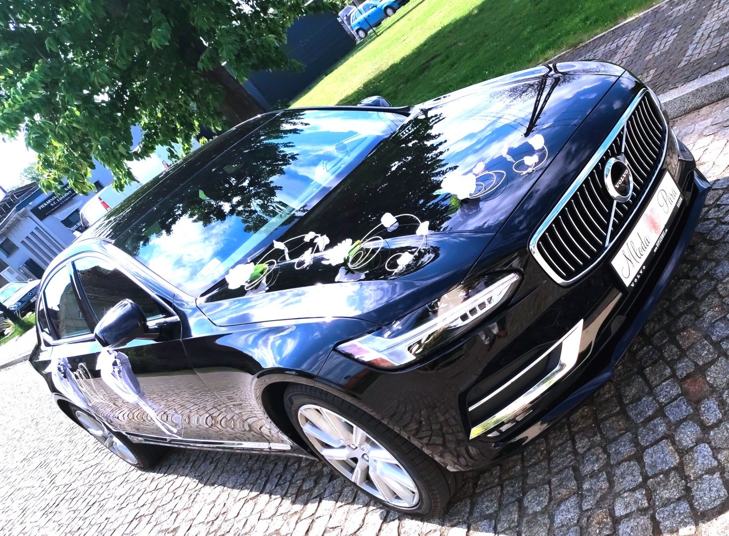 Samochód do ślubu Volvo s90 inscription Long