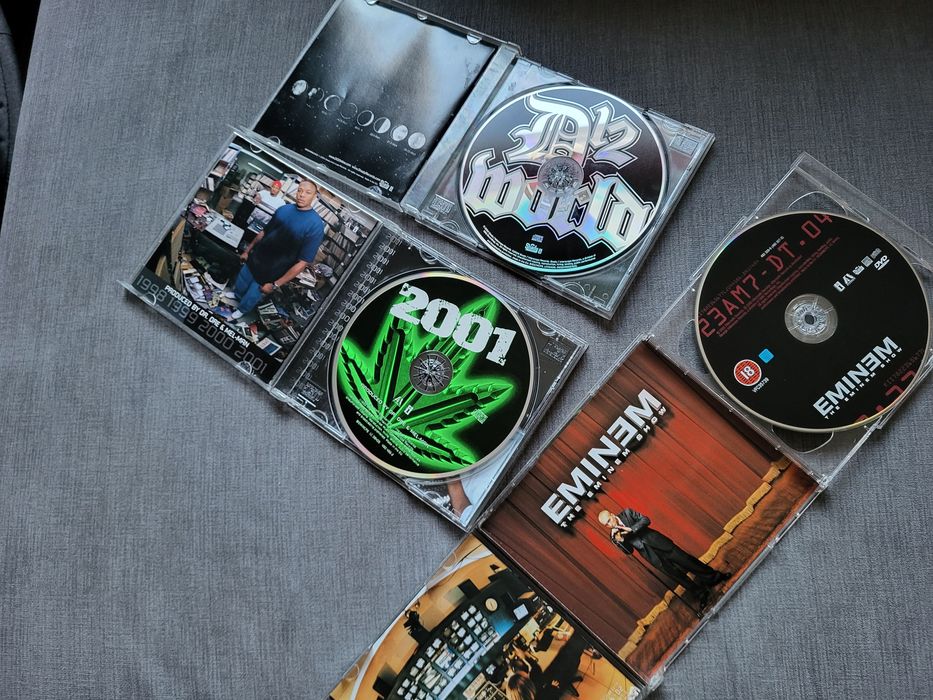 Zestaw 6 CD Eminem DR DRE D12