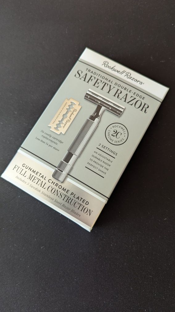 Rockwell razors 2c gunmetall т-образный станок + допы