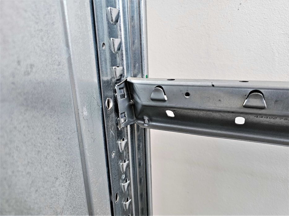 Regał Magazynowy 40x230x393/18p Metalowy Półkowy Ocynk Garaż Warsztat