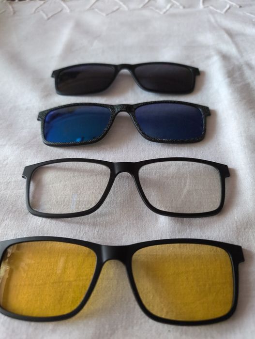 Nasadki nakladki na okulary magnetyczne solano cl90047