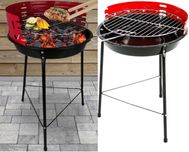 Przenośny Grill Węglowy Turystyczny Stojący 55x32cm