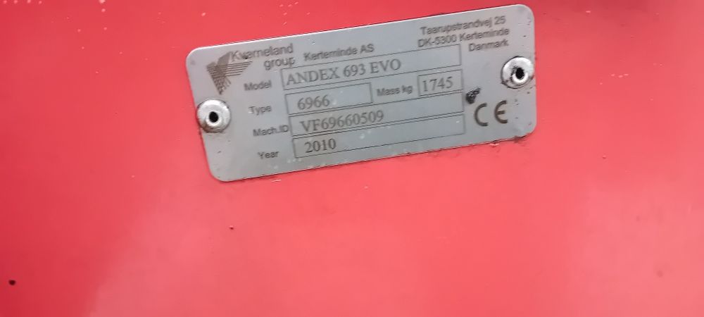 Zgrabiarka  Vicon andex  693